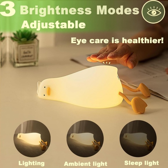 Lie in Peace Duck Sleep Lamp - Picture 3 of 5